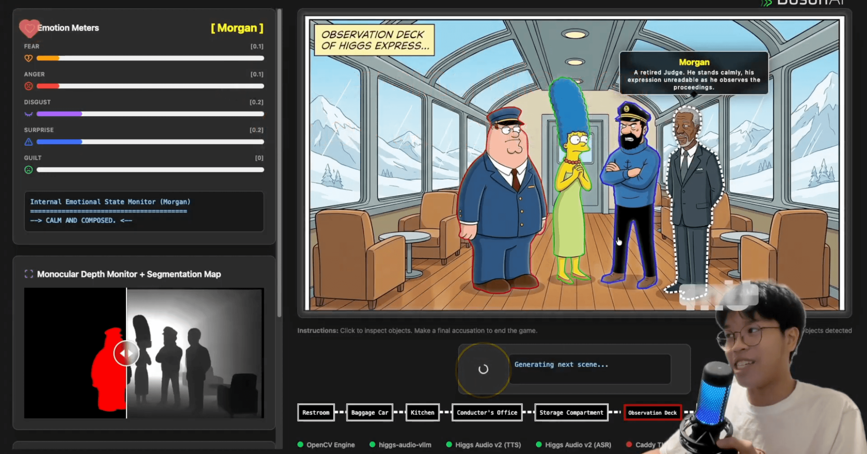 Higgs Express project screenshot