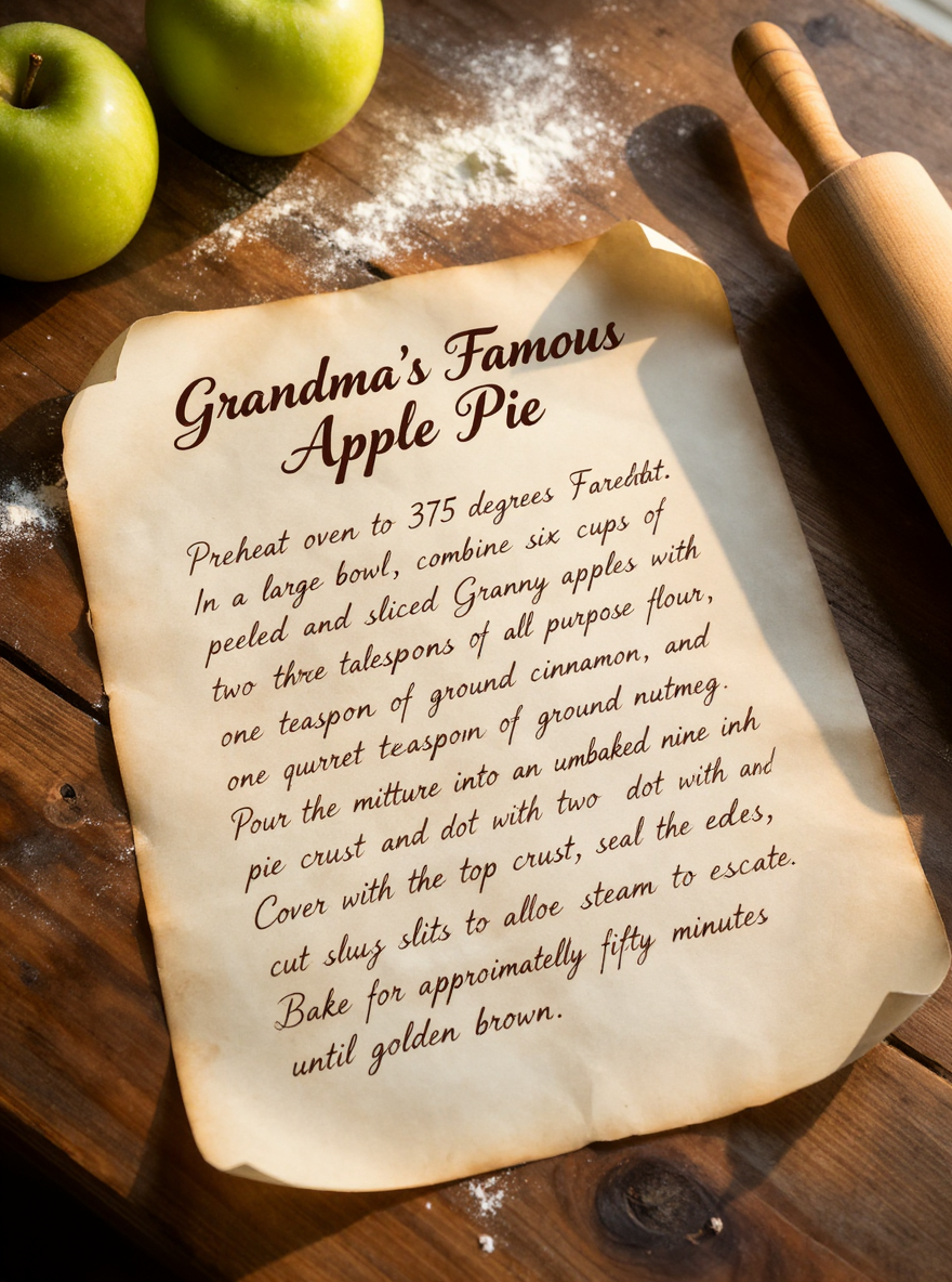 Apple Pie Recipe