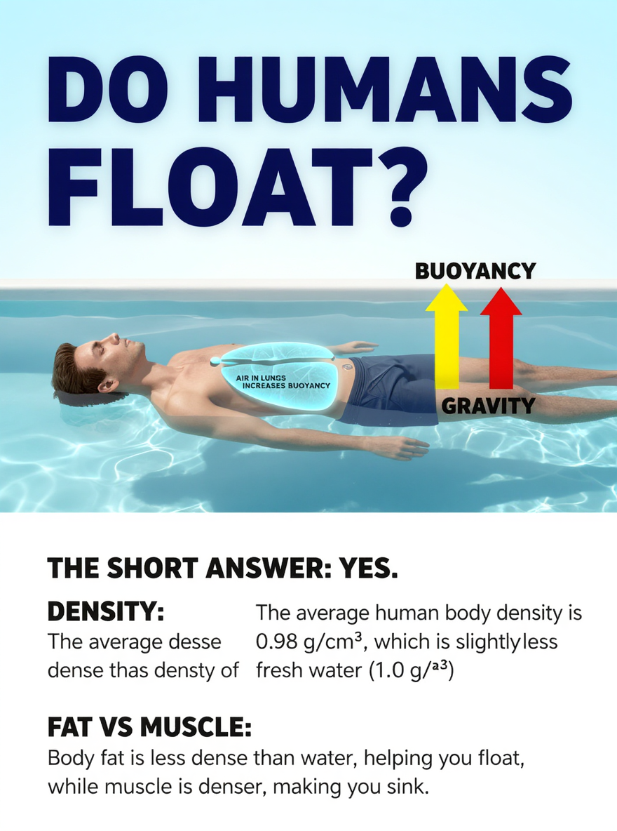 Human Floating Diagram