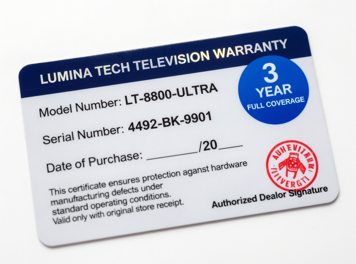 Warranty Card