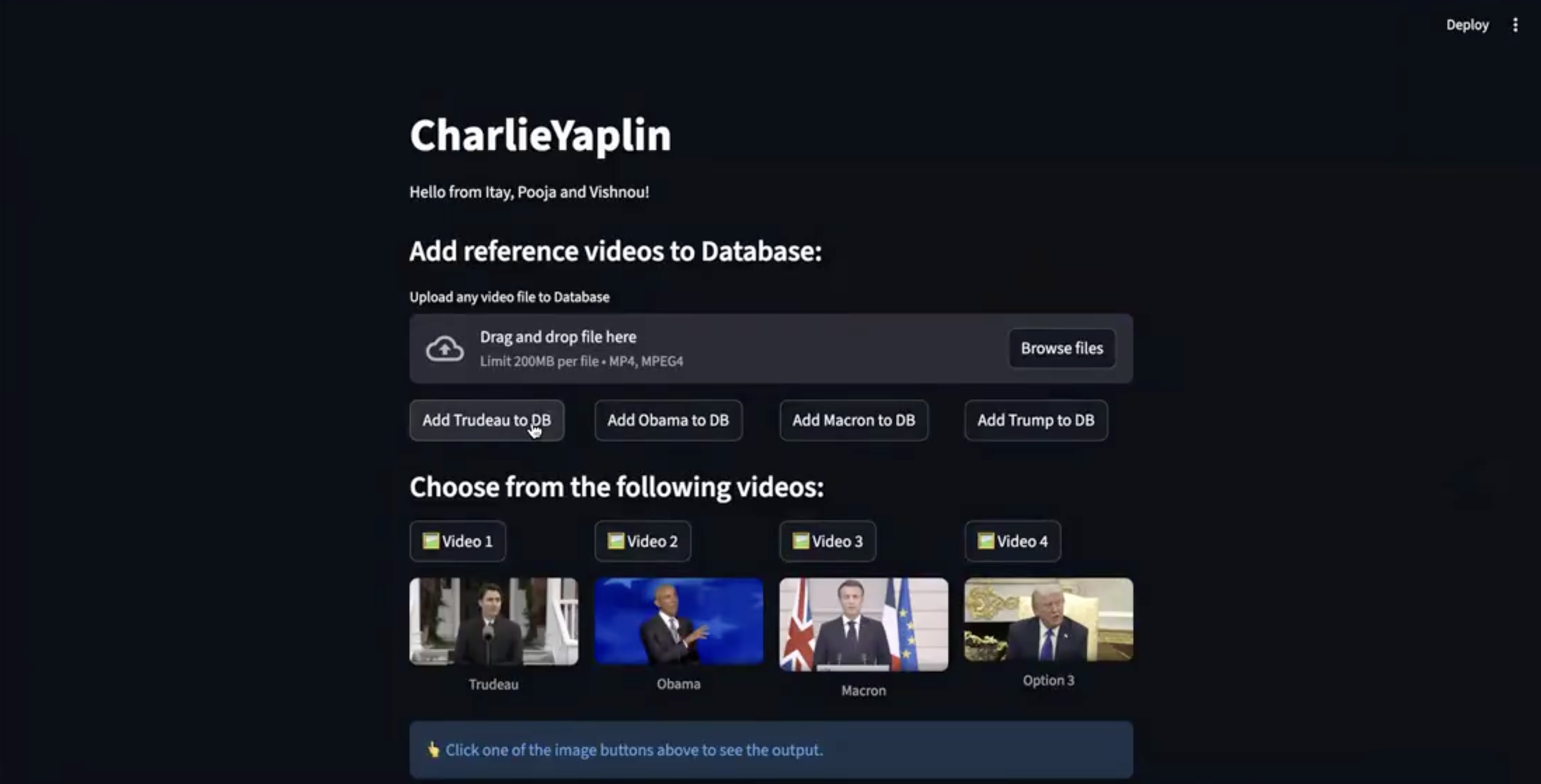 EchoCharlie project screenshot