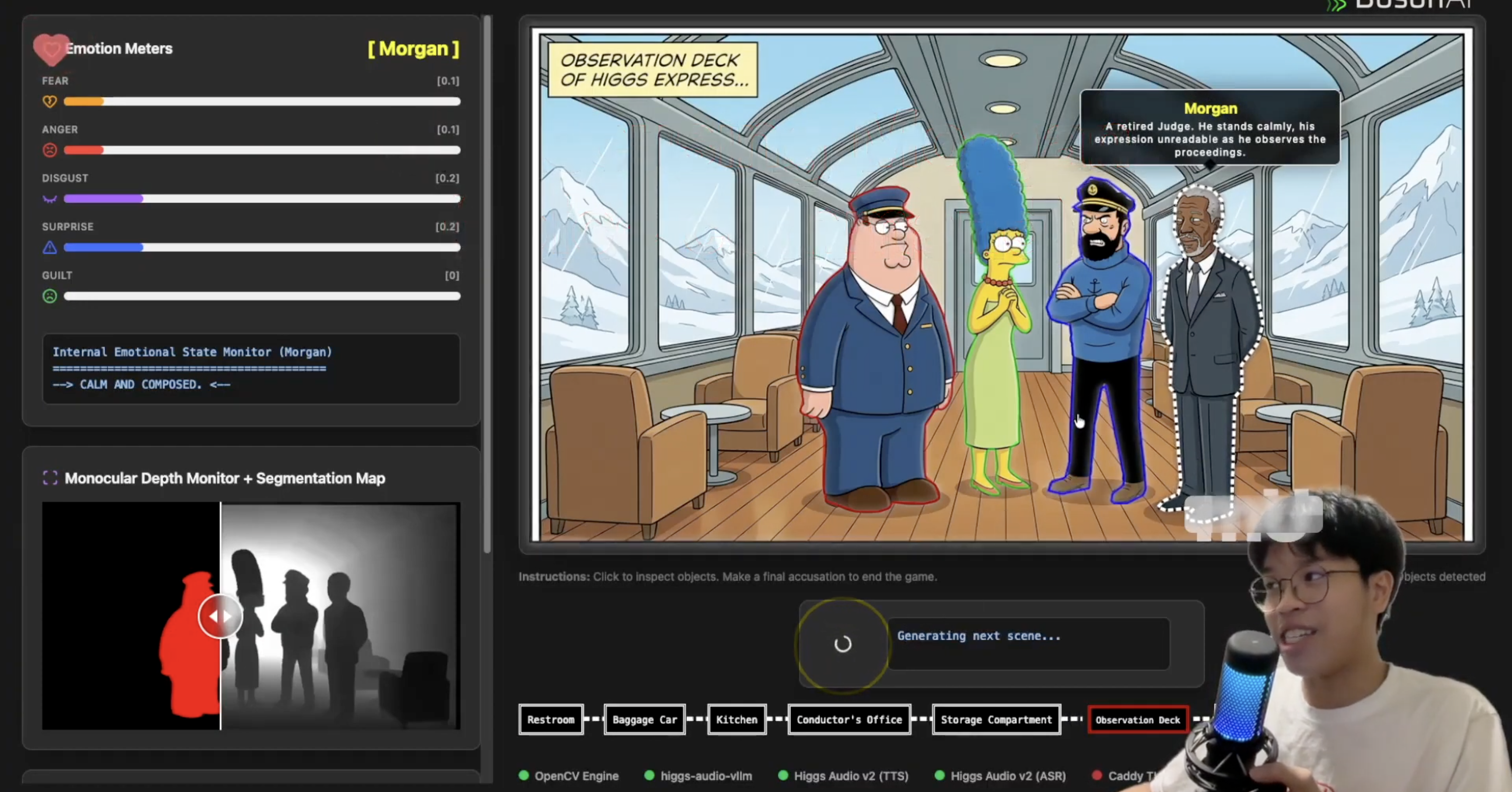 Higgs Express project screenshot